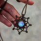 Rainbow Moonstone necklace