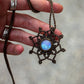 Rainbow Moonstone necklace