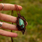 Labradorite • macrame necklace