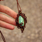 Labradorite • macrame necklace