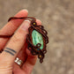 Labradorite • macrame necklace