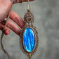 Sunstone & Labradorite necklace