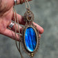 Sunstone & Labradorite necklace