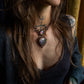 Purple Labradorite necklace