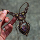 Purple Labradorite necklace