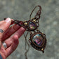 Purple Labradorite necklace