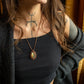 Labradorite • macrame necklace