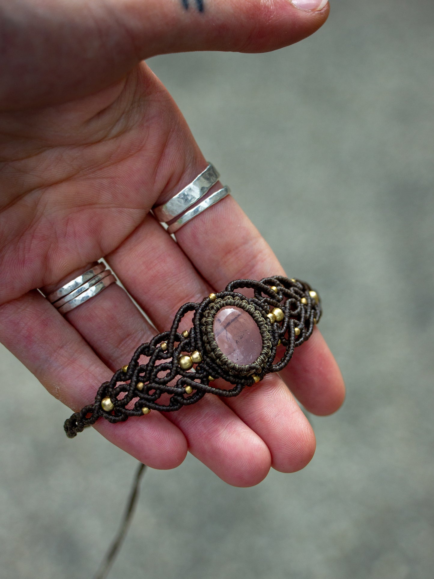 Rose Quartz bracelet