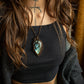 Labradorite • macrame necklace