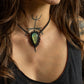 Labradorite • macrame necklace