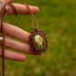 Labradorite • macrame necklace