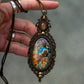 Sunstone & Labradorite necklace