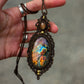 Sunstone & Labradorite necklace