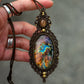 Sunstone & Labradorite necklace