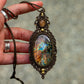 Sunstone & Labradorite necklace