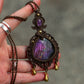 Labradorite & Amethyst necklace