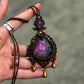 Labradorite & Amethyst necklace