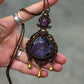 Labradorite & Amethyst necklace