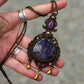 Labradorite & Amethyst necklace