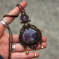 Labradorite & Amethyst necklace