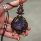 Labradorite & Amethyst necklace