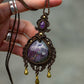 Labradorite & Amethyst necklace