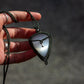 Selenite macrame necklace