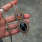 Onyx & Labradorite necklace