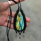 Labradorite necklace