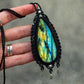 Labradorite necklace