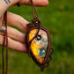 Labradorite • macrame necklace