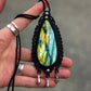 Labradorite necklace