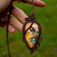 Labradorite • macrame necklace
