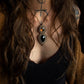 Onyx & Labradorite necklace
