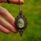 Labradorite • macrame necklace