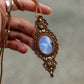 Rainbow Moonstone & Labradorite necklace