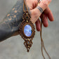 Rainbow Moonstone & Labradorite necklace