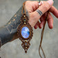 Rainbow Moonstone & Labradorite necklace