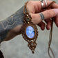 Rainbow Moonstone & Labradorite necklace