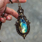 Labradorite & Moonstone necklace