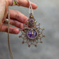 Amethyst necklace