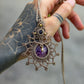 Amethyst necklace
