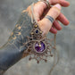 Amethyst necklace