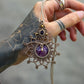 Amethyst necklace