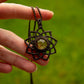 Garden Quartz macrame necklace
