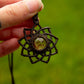 Garden Quartz macrame necklace