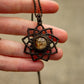 Garden Quartz macrame necklace