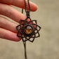Garden Quartz macrame necklace