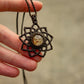 Garden Quartz macrame necklace