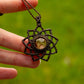 Garden Quartz macrame necklace